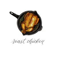 Friday roast chicken