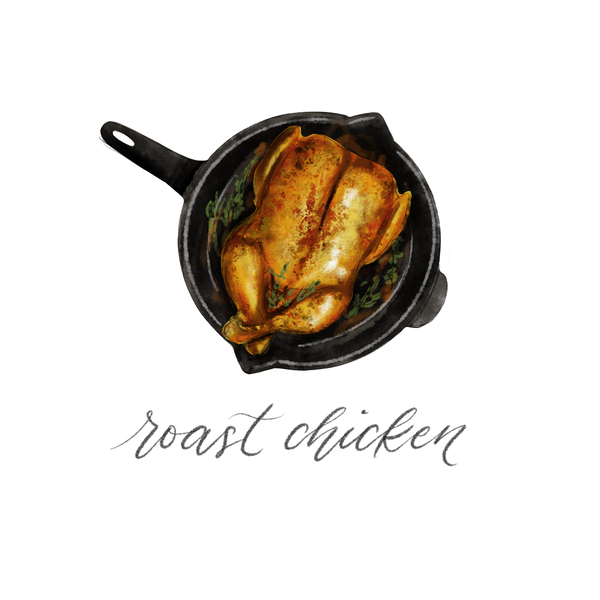 Friday roast chicken