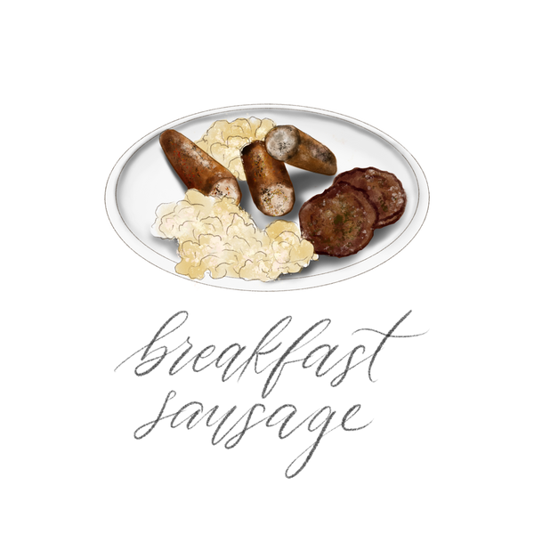 Maple breakfast sausage