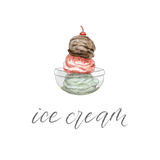 Ice cream, sorbet & whipped cream